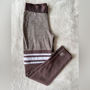 Bombshell Brown Knee-High Leggings Size M